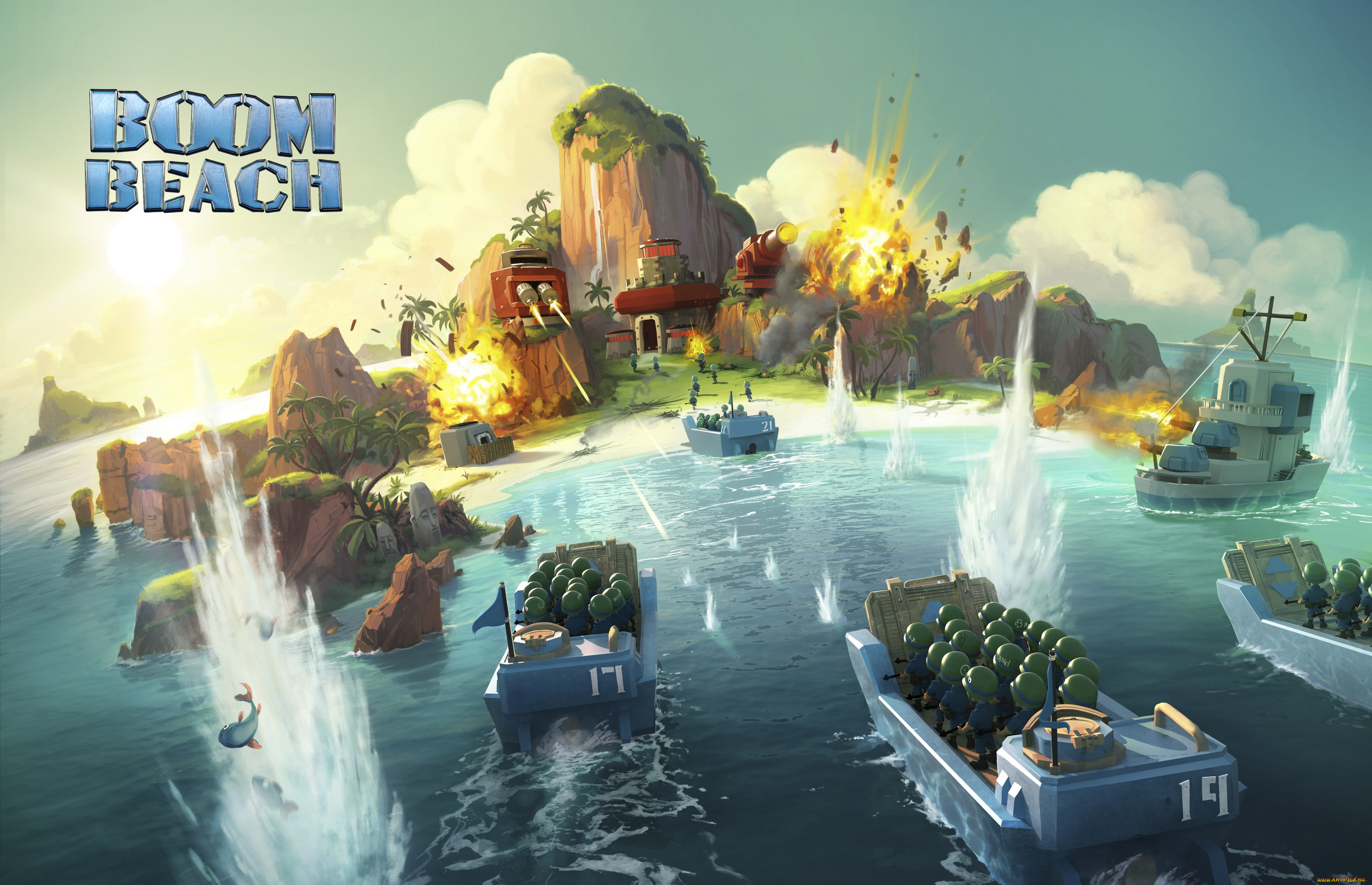 boom beach,  , , , boom, beach, action